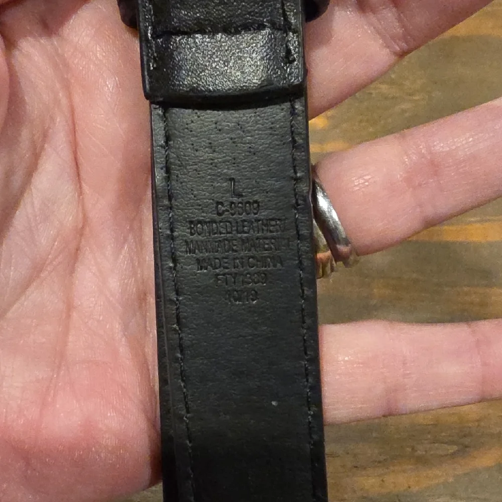 Beverly Hills Polo Club Kids' Sleek Black Belt